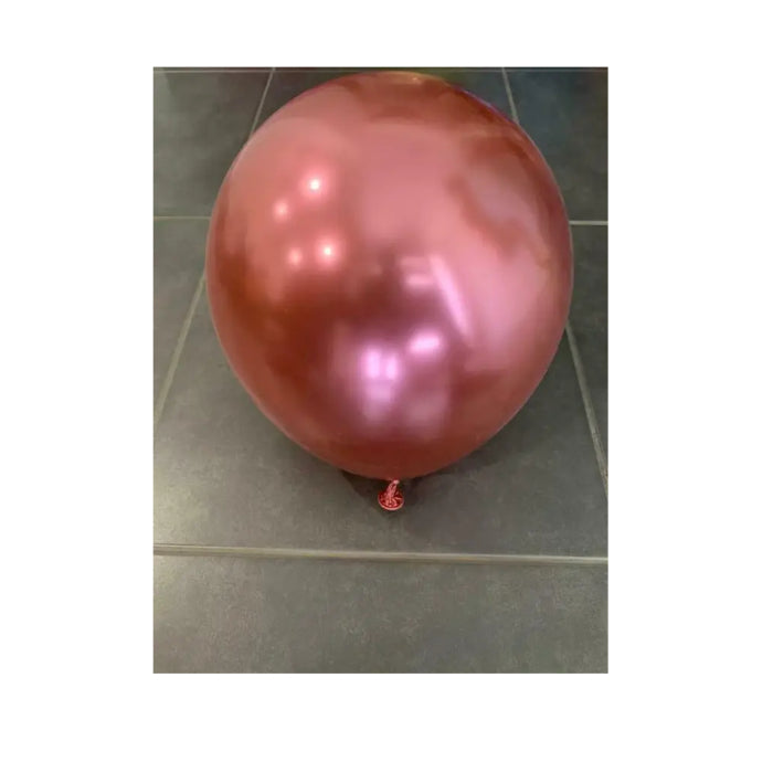 30cm Thick Chrome Metallic Balloons Melbourne Supplies