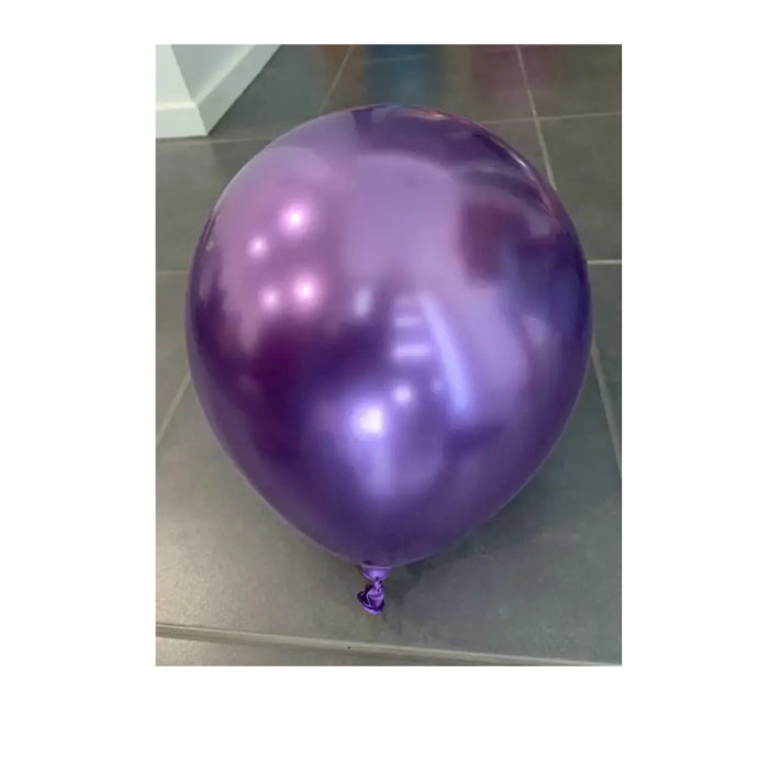 30cm Thick Chrome Metallic Balloons Melbourne Supplies