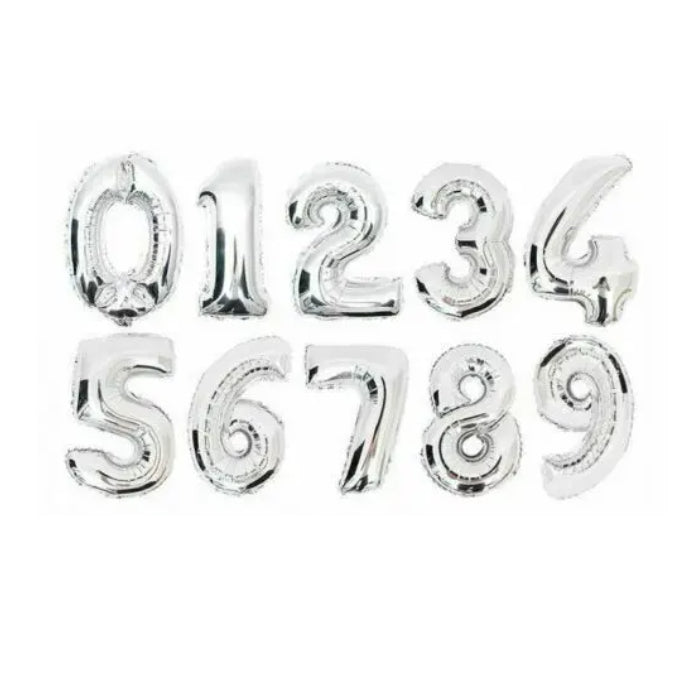 40" Foil Number Balloons Melbourne Supplies