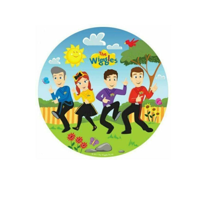 8 Pack The Wiggles Round Paper Plates Melbourne Supplies