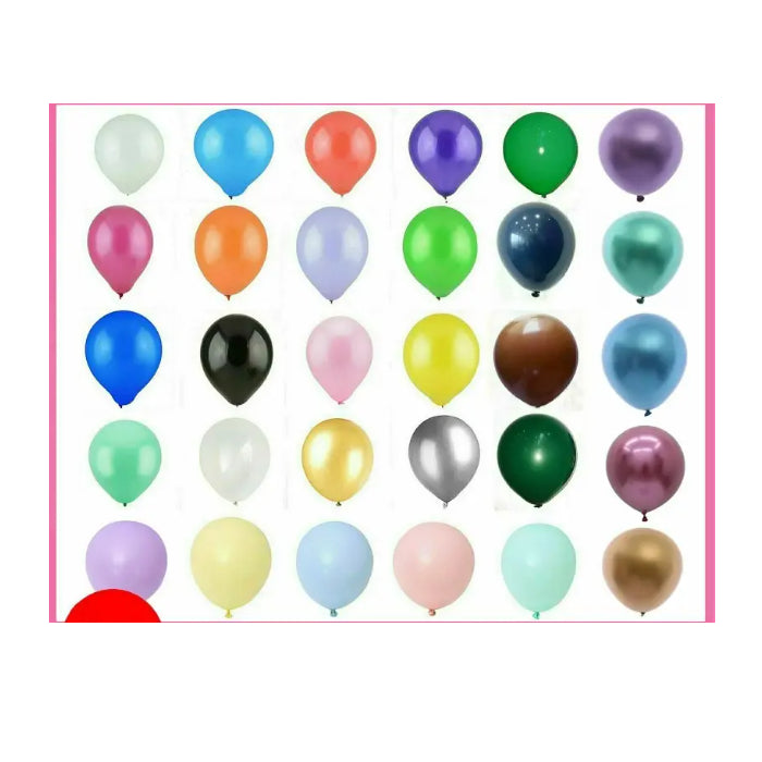 90cm Latex Helium Colour Balloons Melbourne Supplies