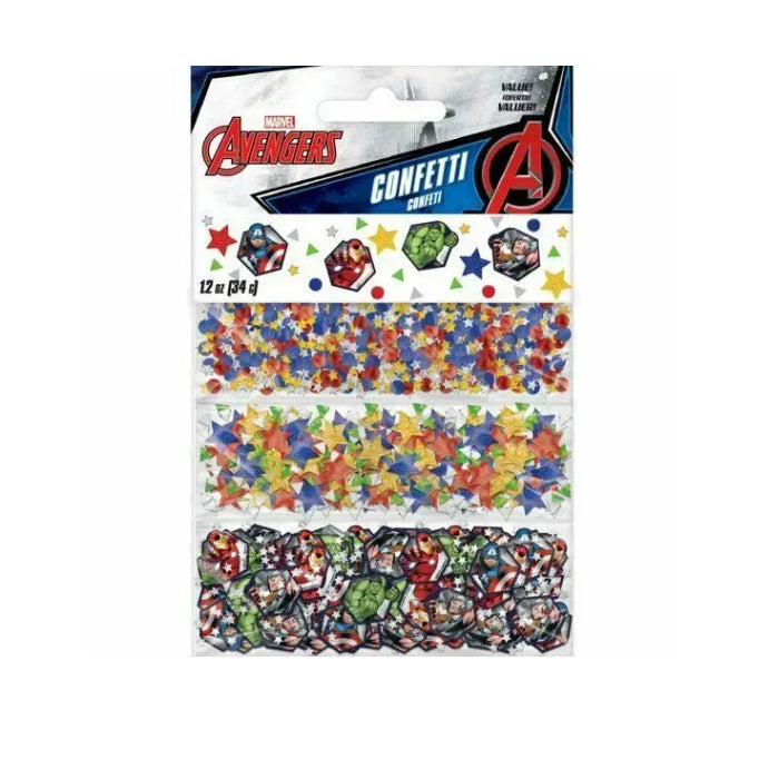 AVENGERS PARTY SUPPLIES CONFETTI SCATTERS SUPERHERO BIRTHDAY TABLE DECORATIONS Melbourne Supplies