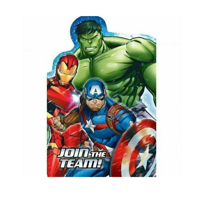 America Captain Iron Invitations Postcard Melbourne Supplies