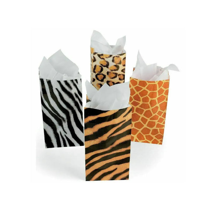 Animal Print Paper Treat Gift Bags Melbourne Supplies