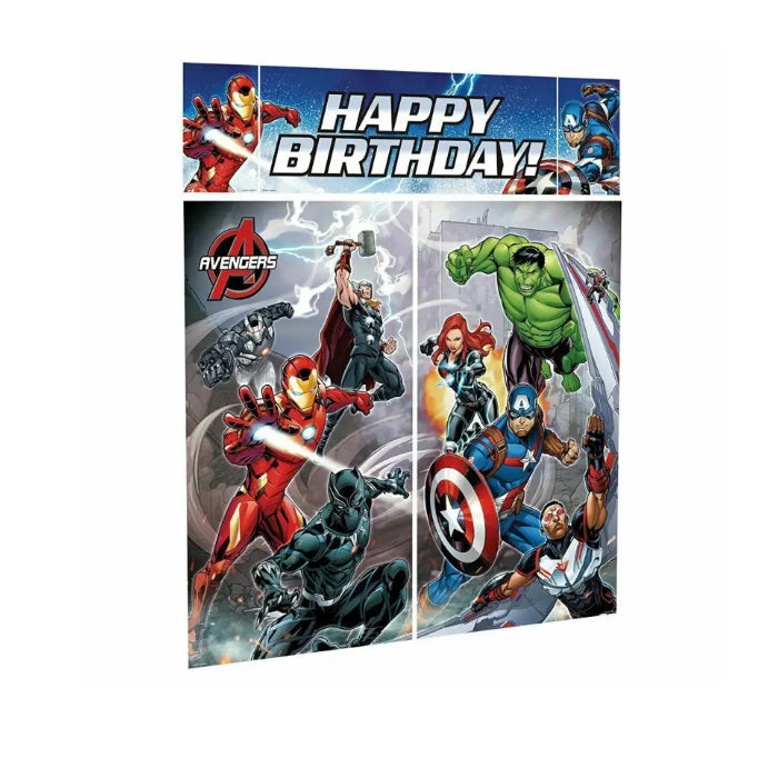 Avengers Birthday Wall Decorating Kit Melbourne Supplies