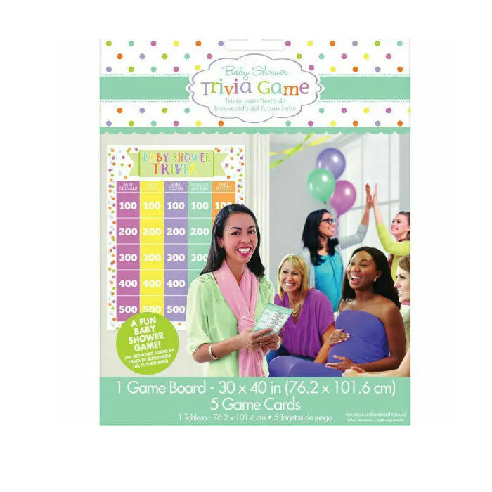 Baby Shower General Trivia Party Game Melbourne Supplies