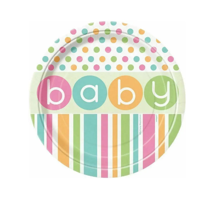 Baby Shower Party Paper Plates Melbourne Supplies