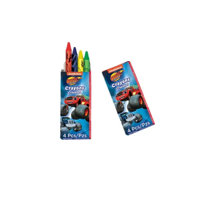 Blaze And The Monster Machines Party 12 Mini Crayon Boxes Melbourne Supplies