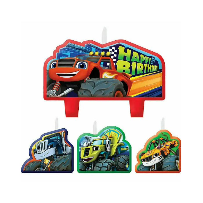 Blaze and the Monster Machines Candle Set Melbourne Supplies