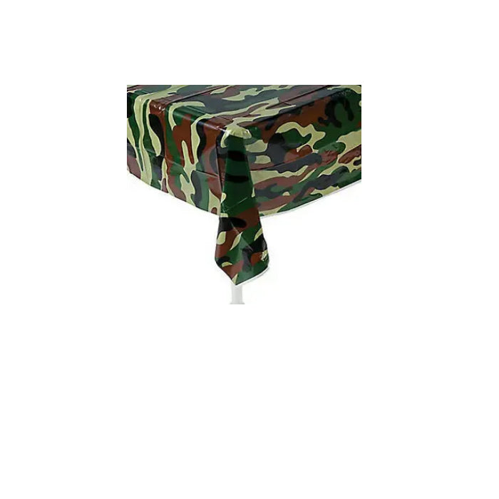 Camouflage Army Party Camo Tablecloth Melbourne Supplies