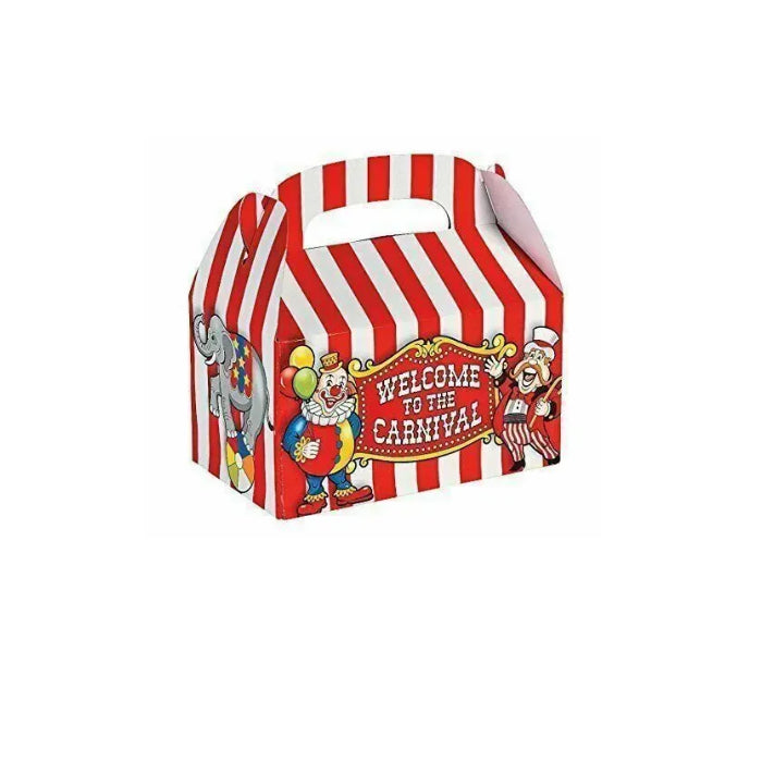 Circus Carnival Clowns Favour Party Boxes Melbourne Supplies