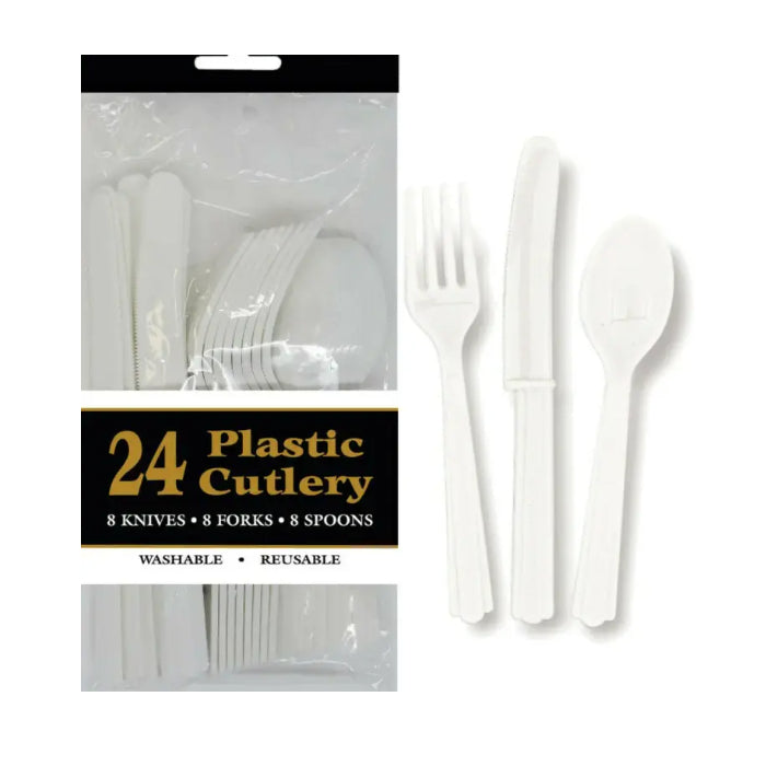 Coloured Plastic Cutlery Knives Forks Spoons Melbourne Supplies