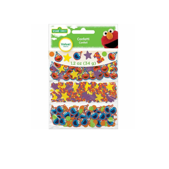 Elmo Sesame Confetti Scatters 1st Birthday Decorations Melbourne Supplies