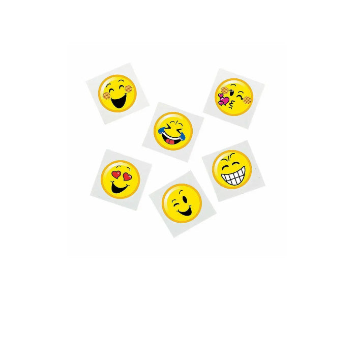 Emoji Party Temporary Tattoos Smiley Face Melbourne Supplies