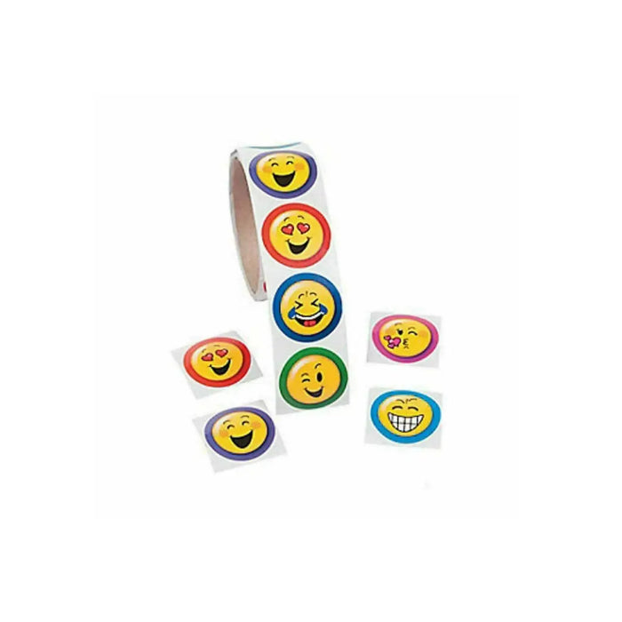 Emoji Smiley Face Party Stickers Melbourne Supplies