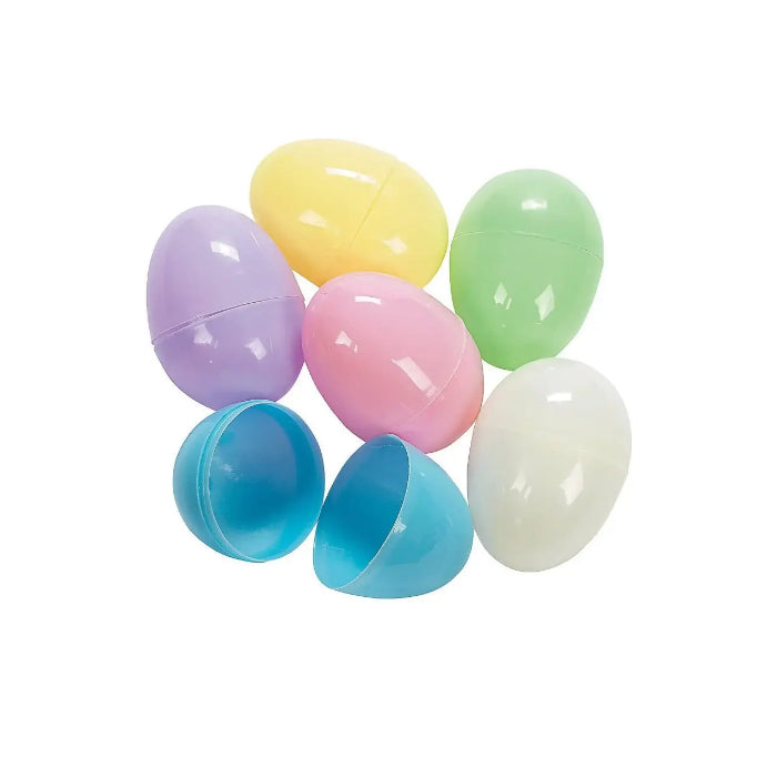 Fillable Plastic Easter Eggs Pack Melbourne Supplies