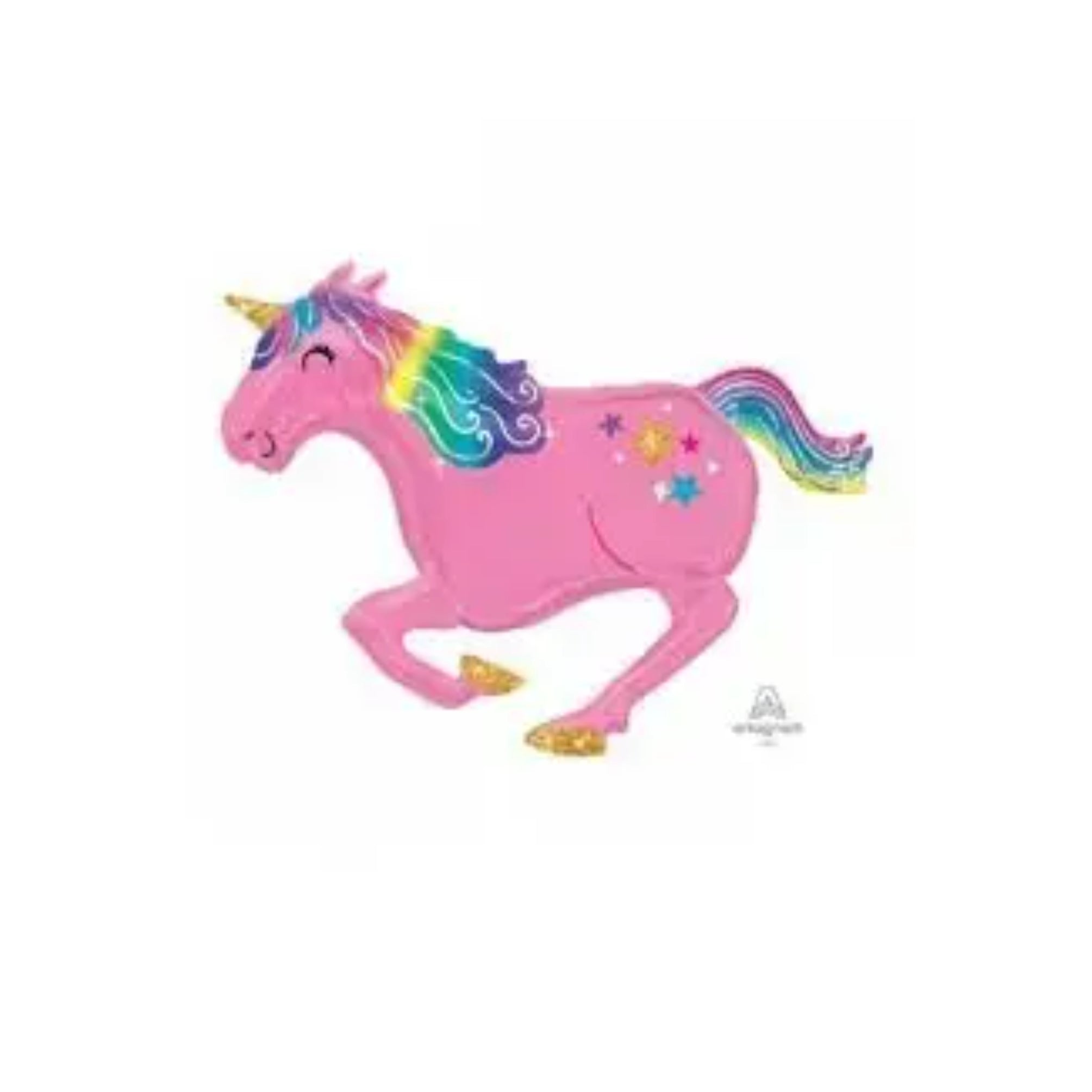 Foil Large Pink Unicorn Balloon Melbourne Supplies