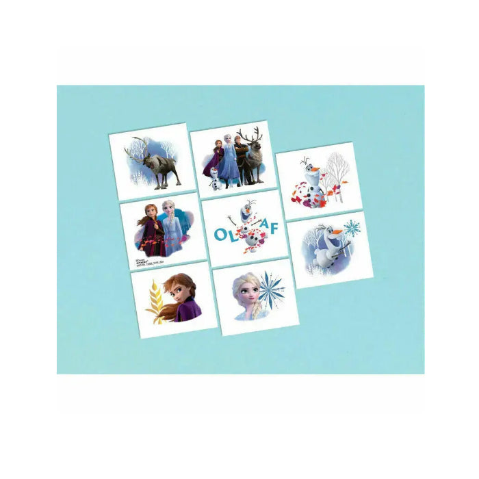 Frozen Birthday Party Tattoos Sheet Melbourne Supplies