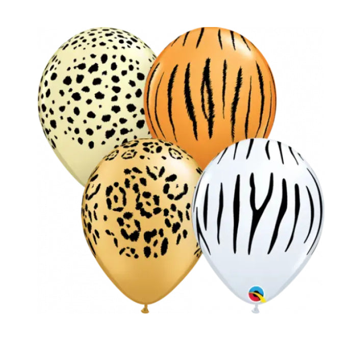 Jungle Safari Latex Helium Balloons Melbourne Supplies