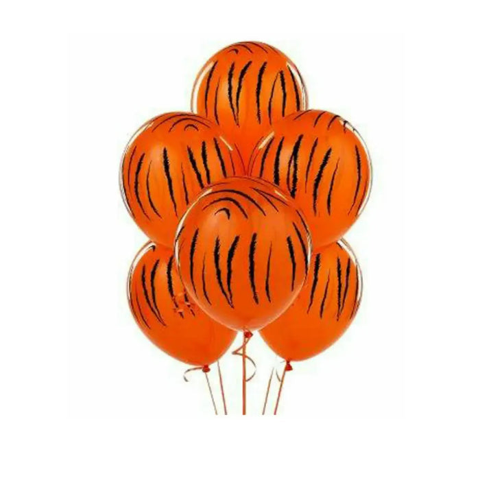 Jungle Safari Tiger Striped Gold Balloons Melbourne Supplies