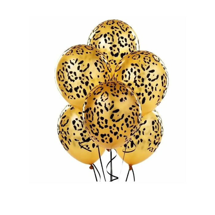 Leopard Spot Print Balloons Melbourne Supplies