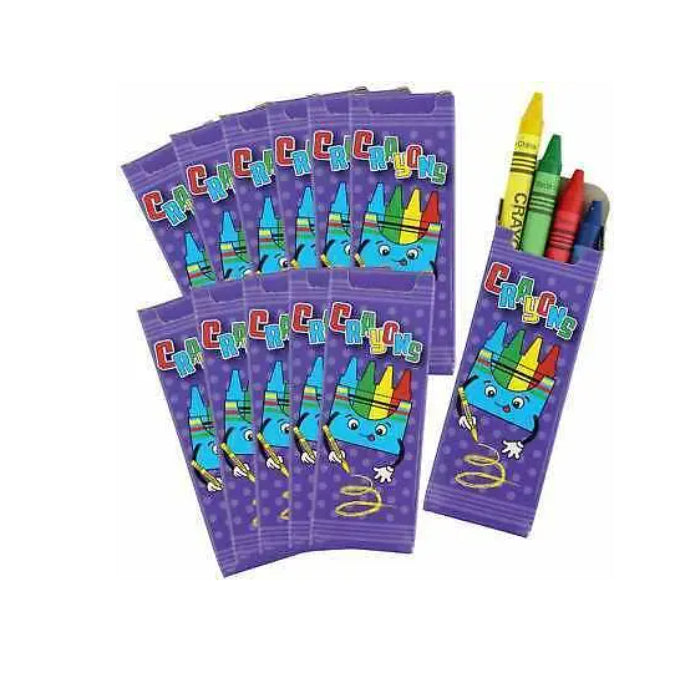 Loot Filler Party Crayons Mini Box Melbourne Supplies