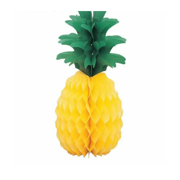 Luau Pineapple Honeycomb Centerpiece 25cm Melbourne Supplies