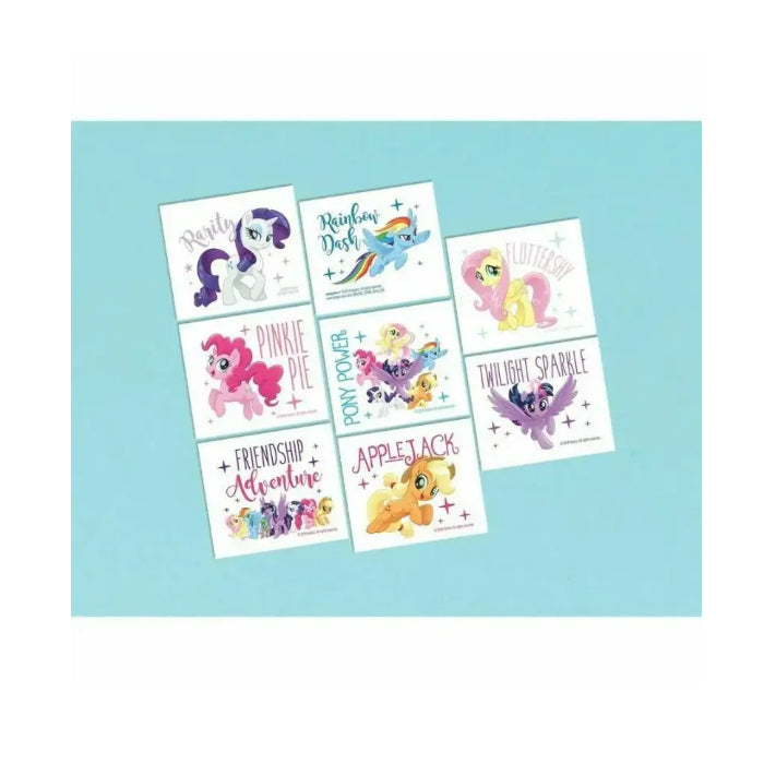 MY LITTLE PONY FRIENDSHIP ADVENTURE TATTOOS BAG FILLER GIRLS BIRTHDAY PARTY 8PK Melbourne Supplies