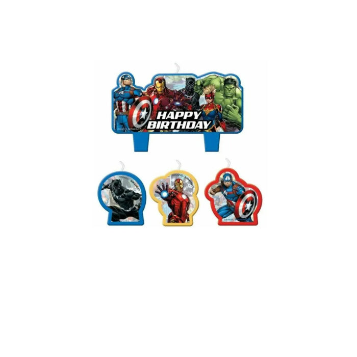 Marvel Avengers Epic Candle 4 Pack Melbourne Supplies