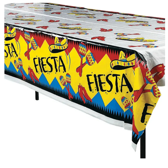 Mexican Fiesta Party Table Cover Melbourne Supplies