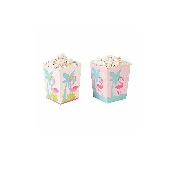 Mini Pink Flamingo Popcorn Boxes Melbourne Supplies