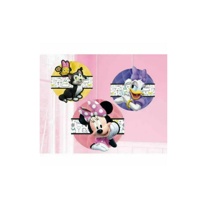 Minnie Mouse Helpers Honeycomb Hanging Pack Melbourne Supplies