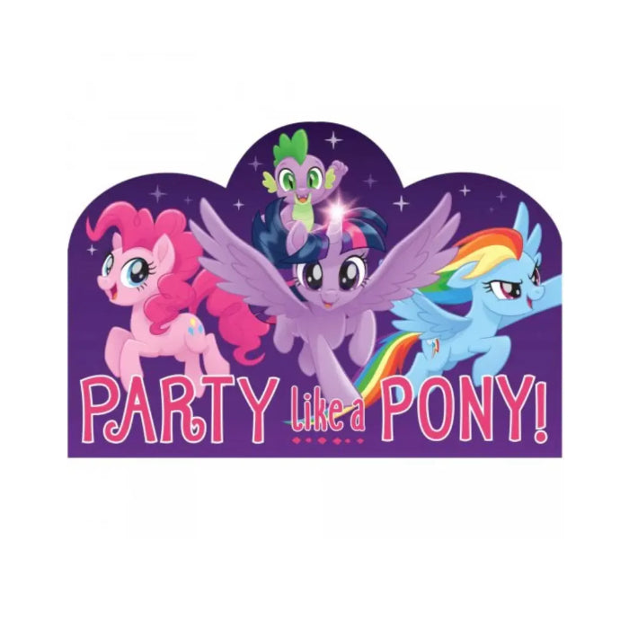 My Little Pony Friendship Invitations Party Supplies Melbourne Supplies