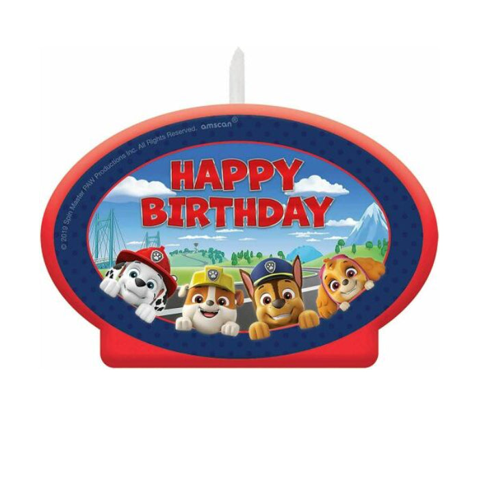 Paw Patrol Birthday Party Supplies 4pc Cake Candles Set Toppers Decorations Melbourne Supplies