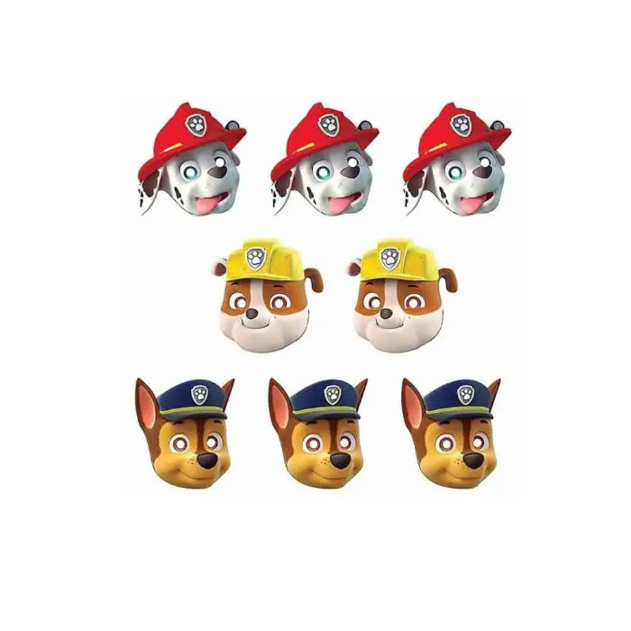 Paw Patrol Party Supplies Party Masks Melbourne Supplies