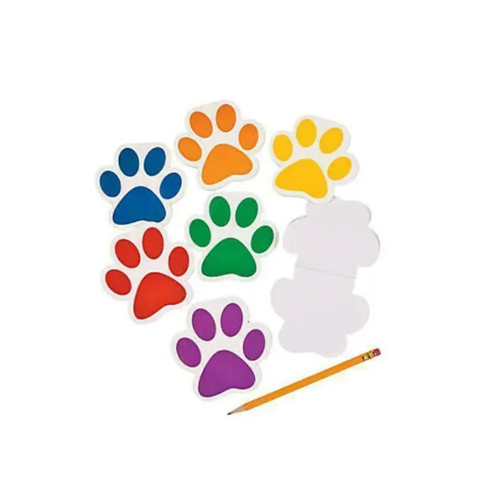 Paw Print Note Pads Melbourne Supplies