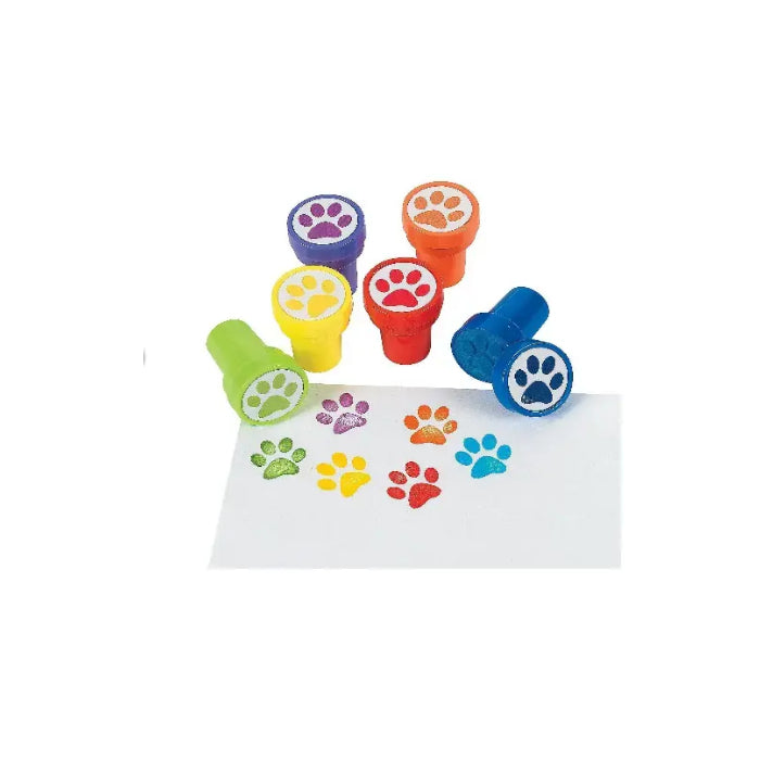 Paw Print Stamps 6 Pieces Melbourne Supplies