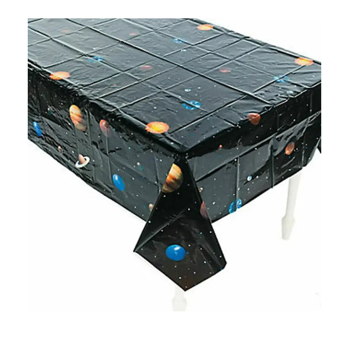 Plastic Outer Space Table Cover Melbourne Supplies