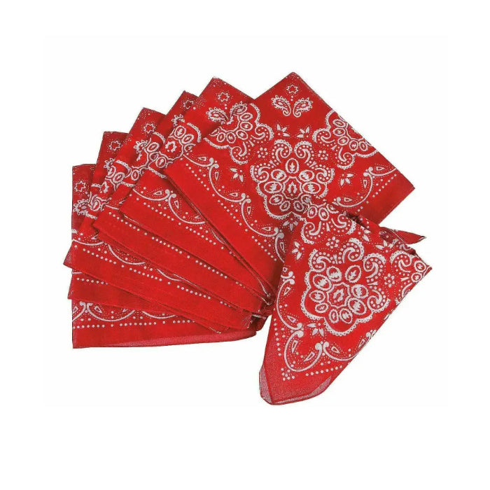 Red Bandanna Bandana Neck Head Scarf Melbourne Supplies