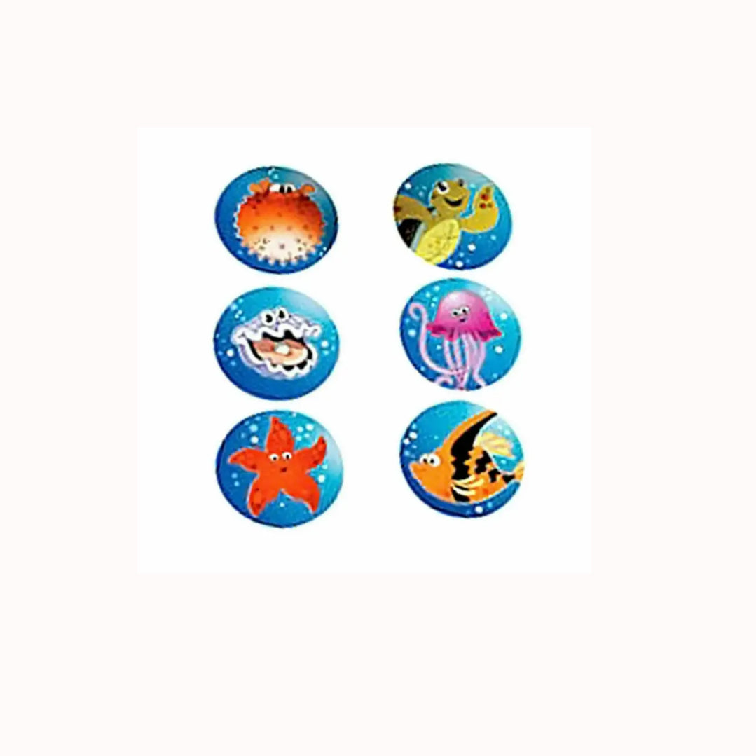 Sea Life Favors Party Sticker Melbourne Supplies