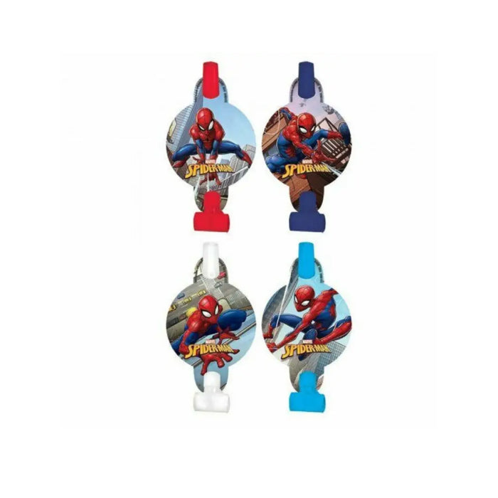 Spiderman Party Supplies 8 Blowers Blowouts Superhero Birthday Loot Favours Melbourne Supplies