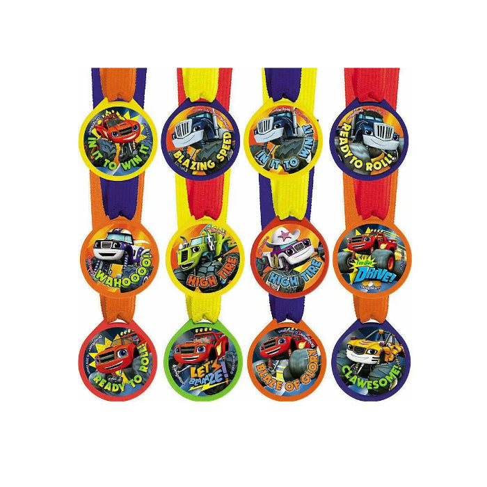 The Monster Machines Party Supplies AWARD MEDALS Favour Melbourne Supplies