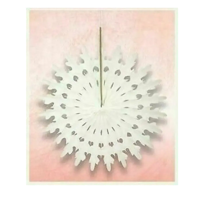 White Snowflake Hanging Decoration Melbourne Supplies